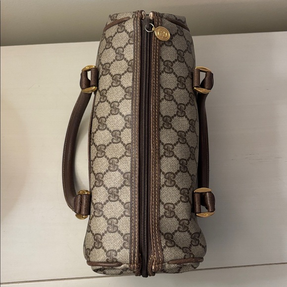 GUCCI VINTAGE BOSTON BAG - Picture 4 of 15
